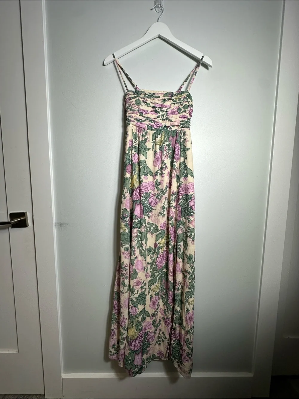 Abercrombie Emerson open back maxi dress Size Small